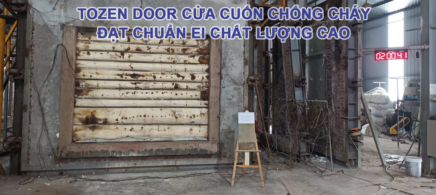 Cửa Cuốn Chống Cháy EI 60,90,120 phút