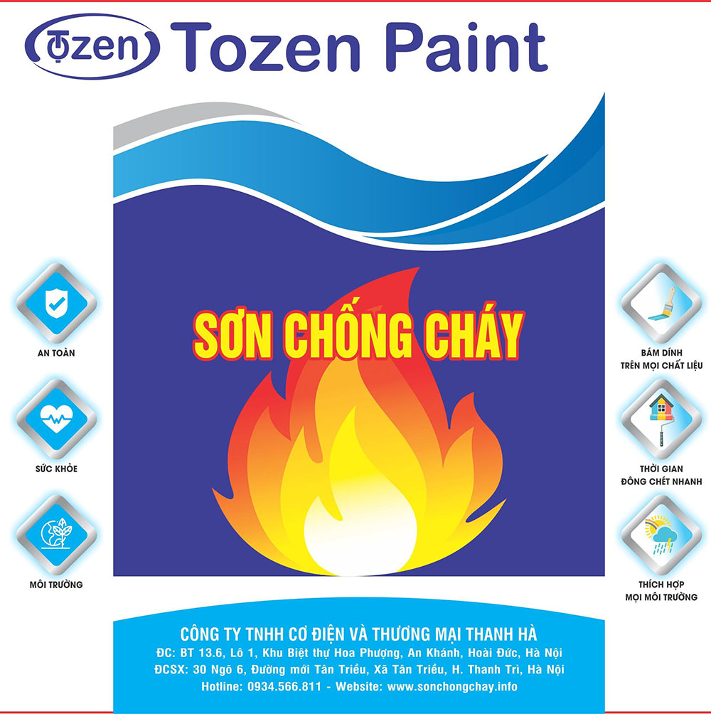 Giới Thiệu Sơn Chống Cháy Tozen