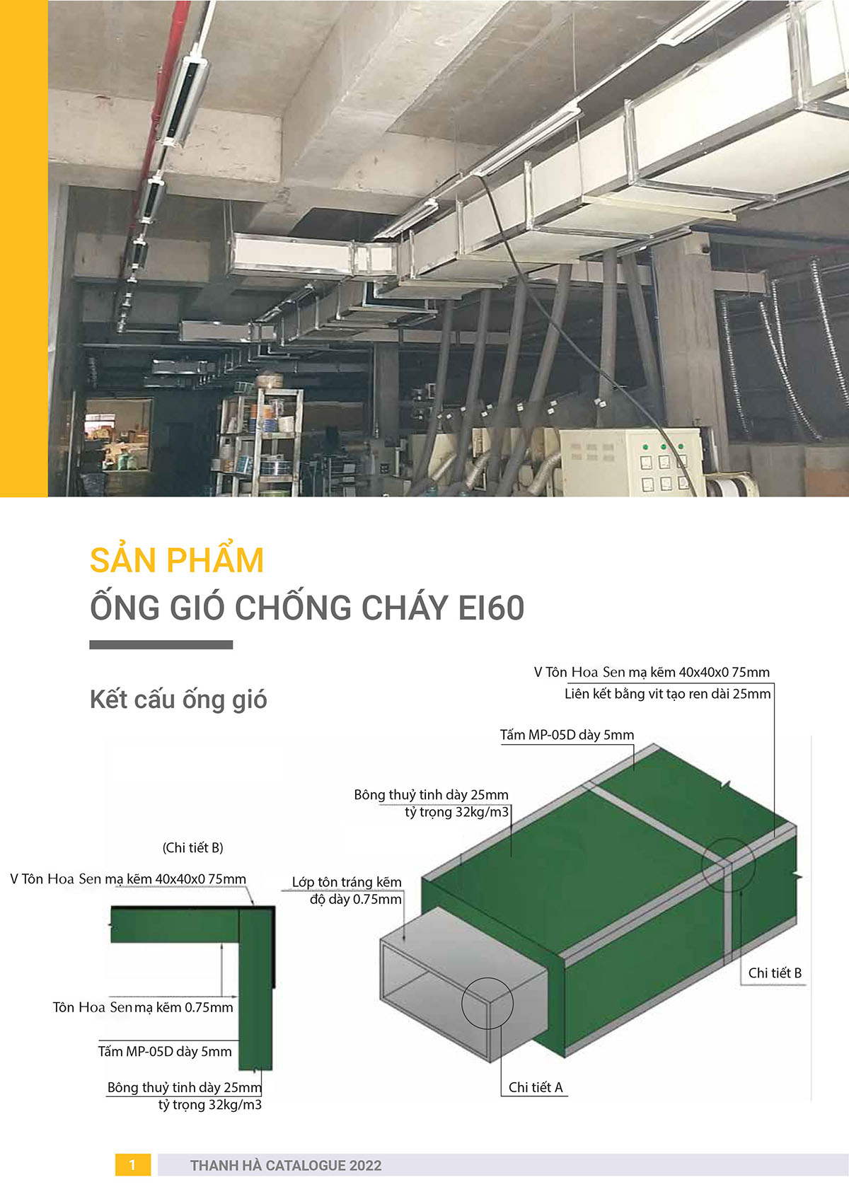 ống gió chống cháy 2022